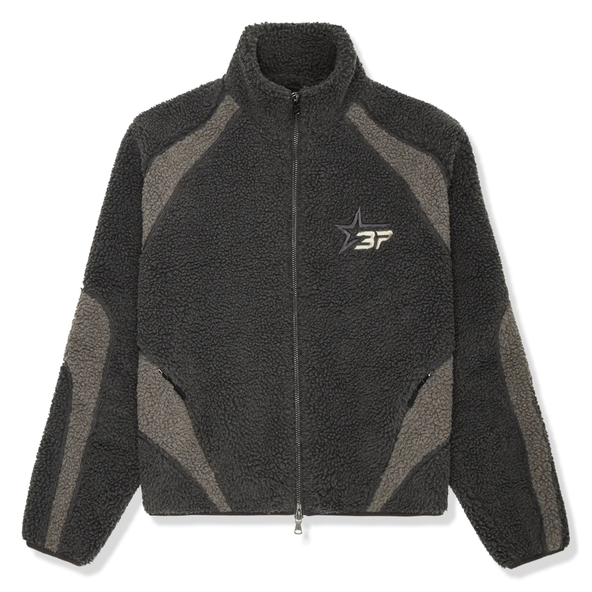 Broken Planet Soot Black Polar Fleece Jacket - Warm Winter Outdoor Hoodie for Men & Women - Perfect for Hiking, Camping and Cold Weather Activities