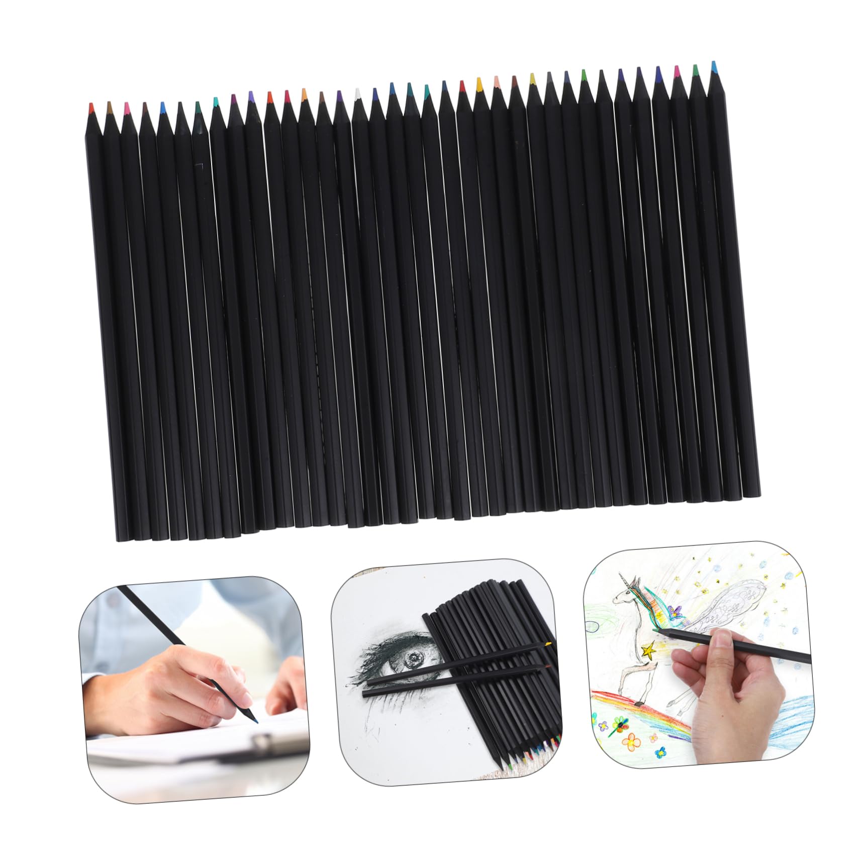 SEWACC 36-Piece Professional Colored Pencils Set - Premium School Drawing Pencils for Artists & Students | Perfect for Sketching, Coloring Books & Classroom Projects
