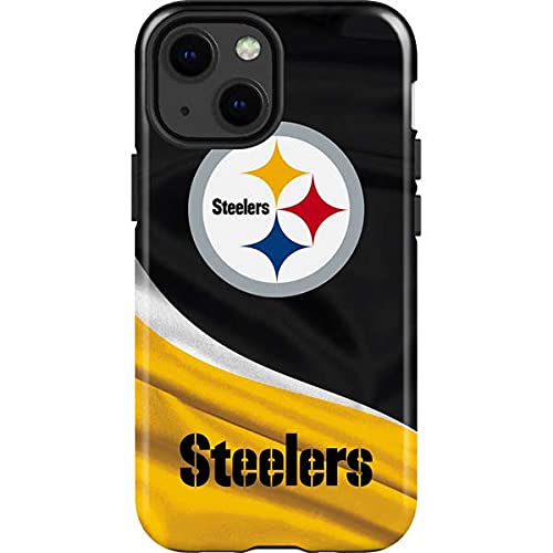 Officially Licensed NFL Pittsburgh Steelers iPhone 13 Mini Impact Phone Case - Durable Protective Cover for Football Fans | Perfect for Game Day, Travel & Everyday Use