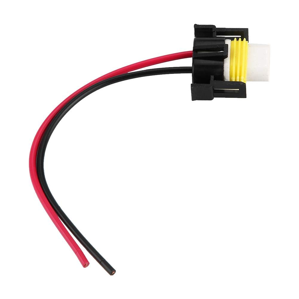 H11 Fog Light Connector Kit - Female Socket Ceramic Wiring Harness Adapter for Headlight Retrofit | Perfect for Jeep, Truck & Off-Road Vehicle Lighting Upgrades
