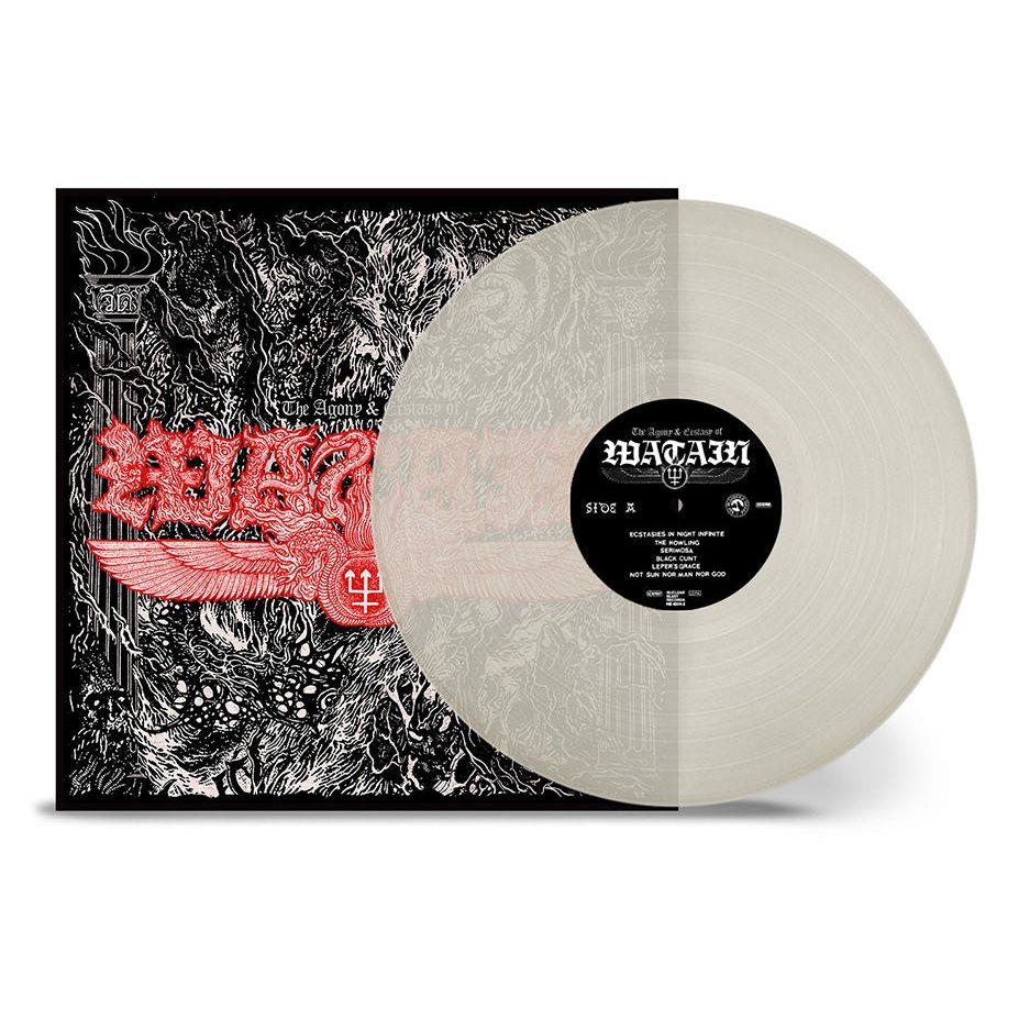 Watain - The Agony & Ecstasy (Limited Edition Transparent Vinyl LP) | Black Metal Music Album for Collectors & Audiophiles | Perfect for Home Listening & Music Collections