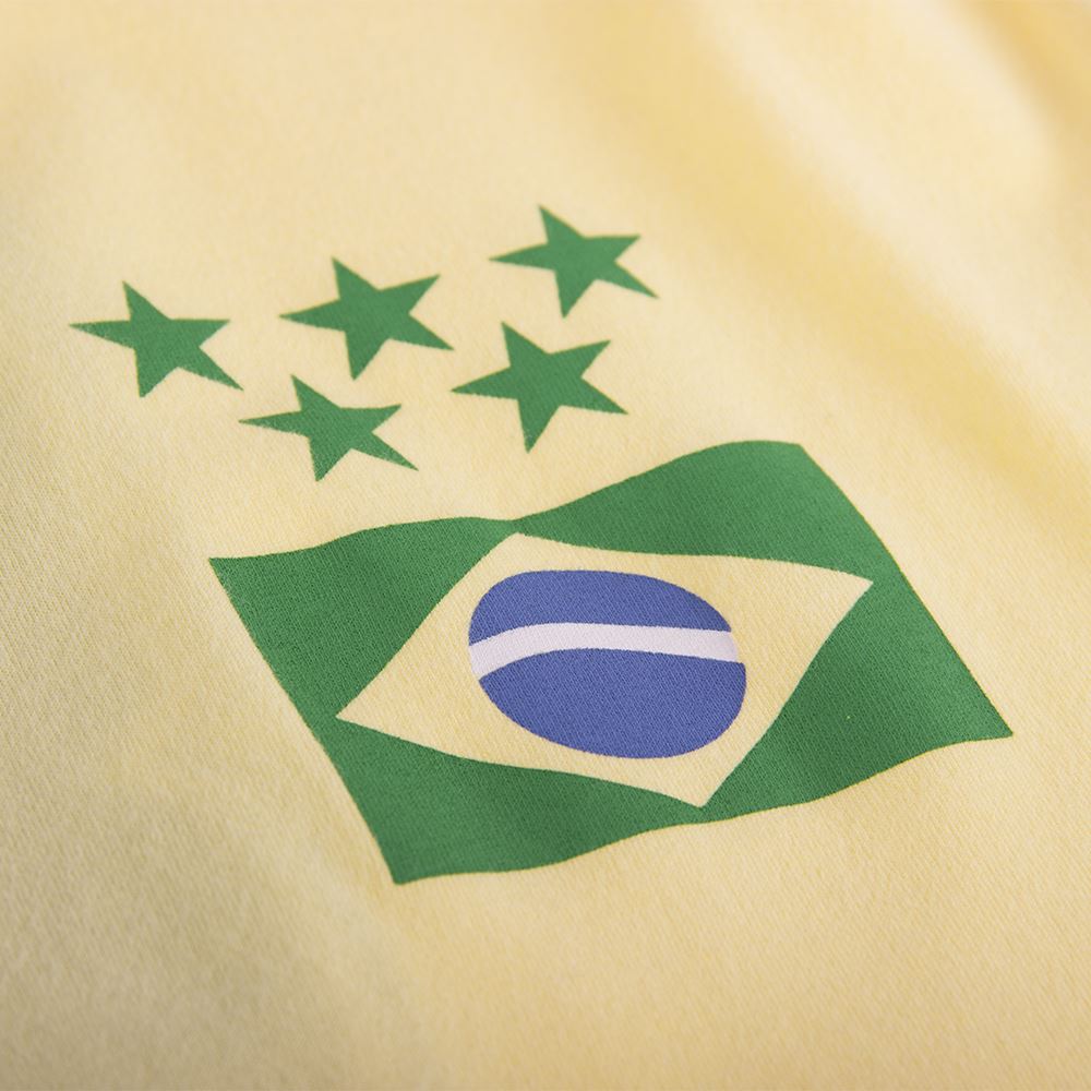 COPA Brazil Captain Football T-Shirt - Official Licensed Soccer Jersey for Fans & Players - Perfect for Matchdays, Training & Casual Wear