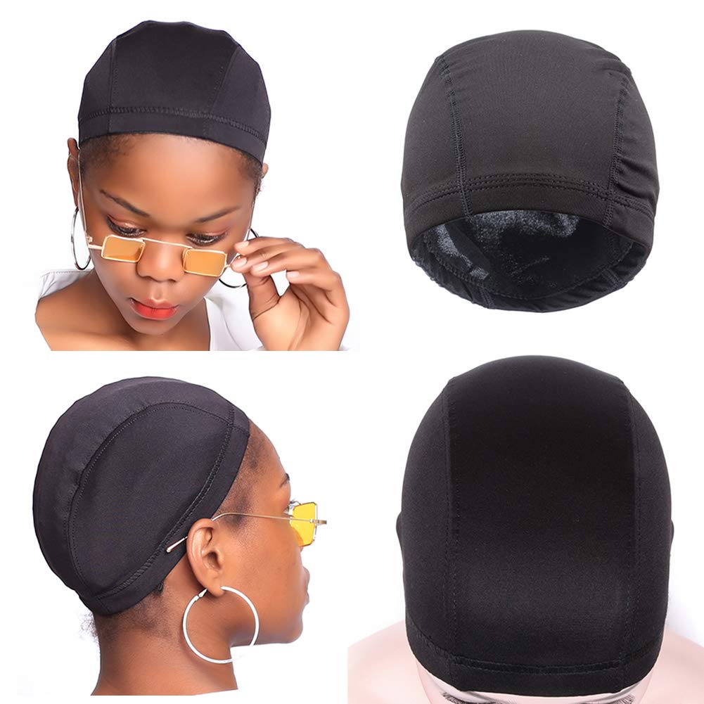Breathable Stretch Spandex Mesh Wig Cap for Making Wigs - Black Dome Cap for Comfortable & Secure Fit | Perfect for Wig Making, Cosplay, and Hair Styling