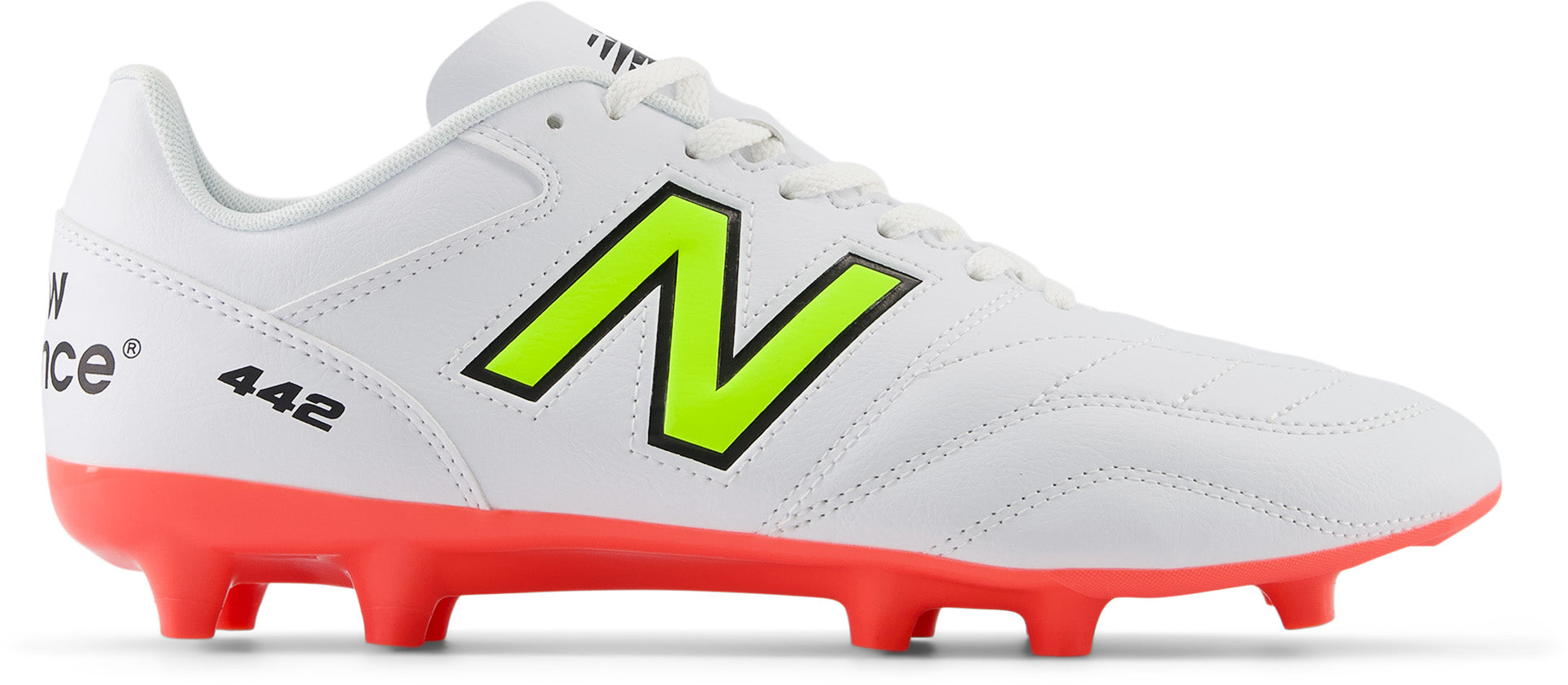 442 Academy V2 Firm Ground Men's Soccer Cleats - D Width for Wide Feet | Perfect for Outdoor Matches & Training Sessions
