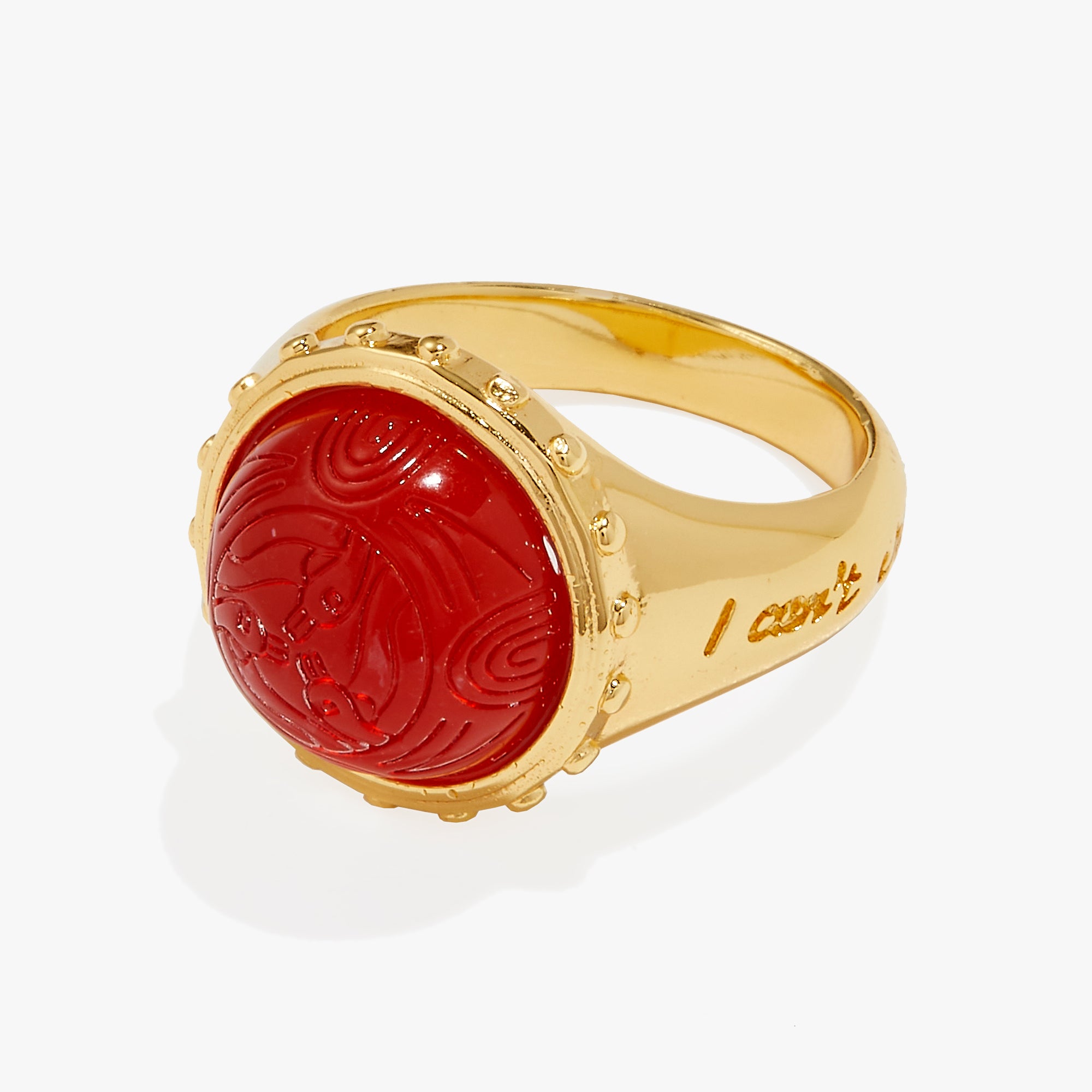 Harry Potter™ Remembrall Ring - Official Wizarding World Jewelry - Perfect for Cosplay, Collectors & Harry Potter Fans - Great for Halloween, Movie Nights & Themed Parties