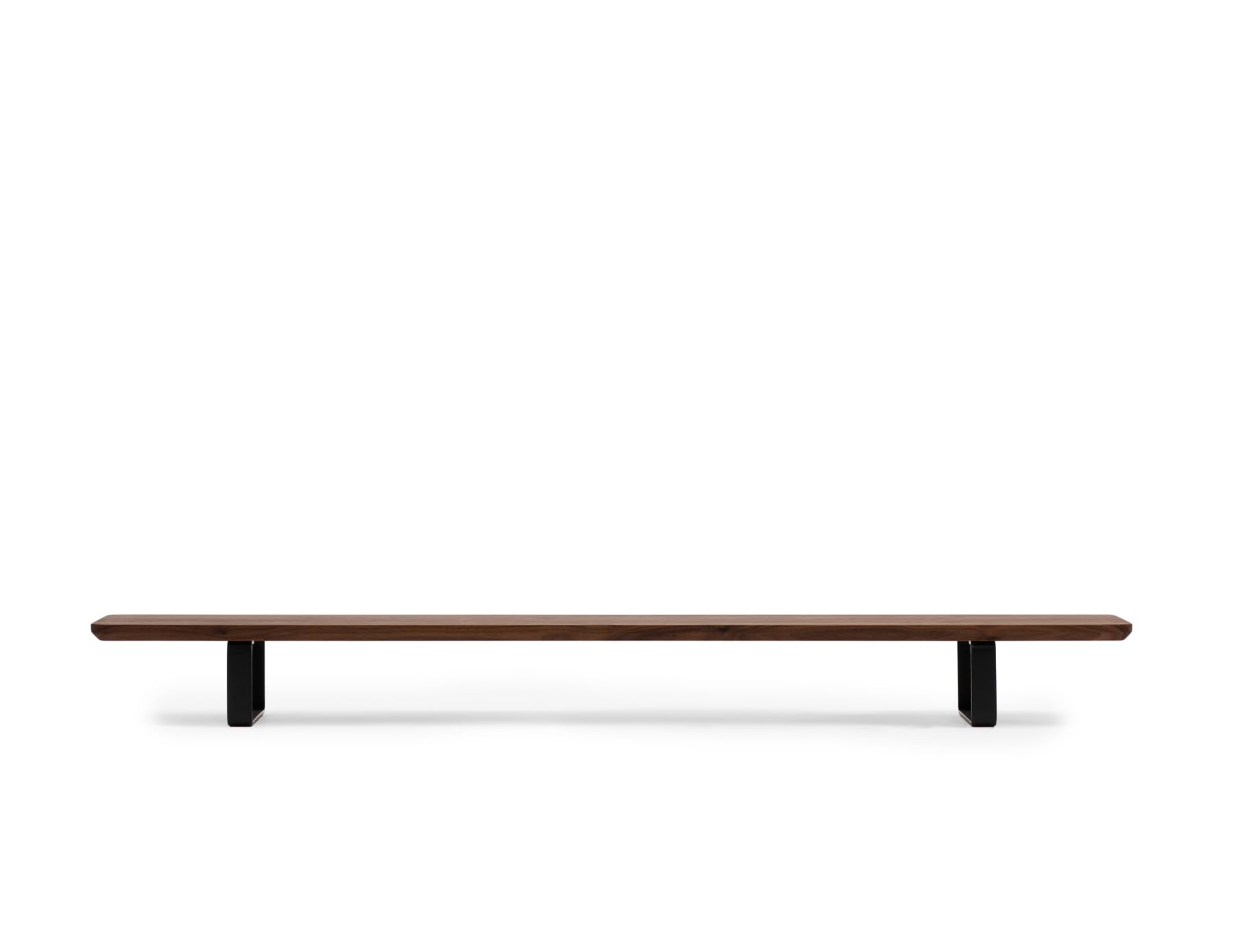 Oakywood Dual Monitor Stand - Handmade in EU - Natural Walnut Wood Monitor Riser for Laptops & Computers - 220 lbs (100 kg) Capacity - 41.3