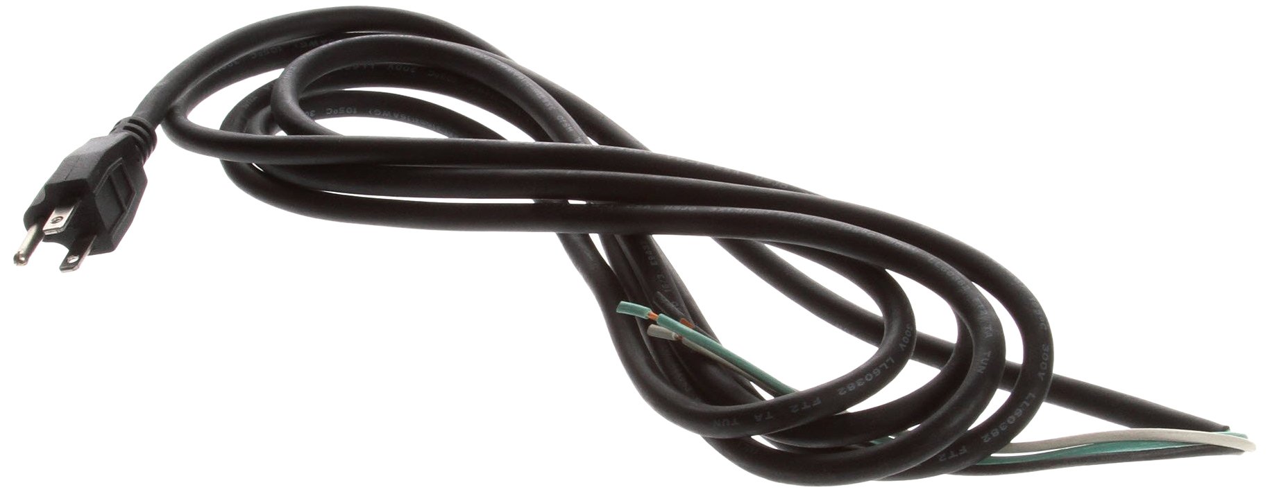 16/3 HSJO Cord with 5-15 Plug - 18605-0010 Heavy Duty Extension Cable for Home, Office, and Workshop Use