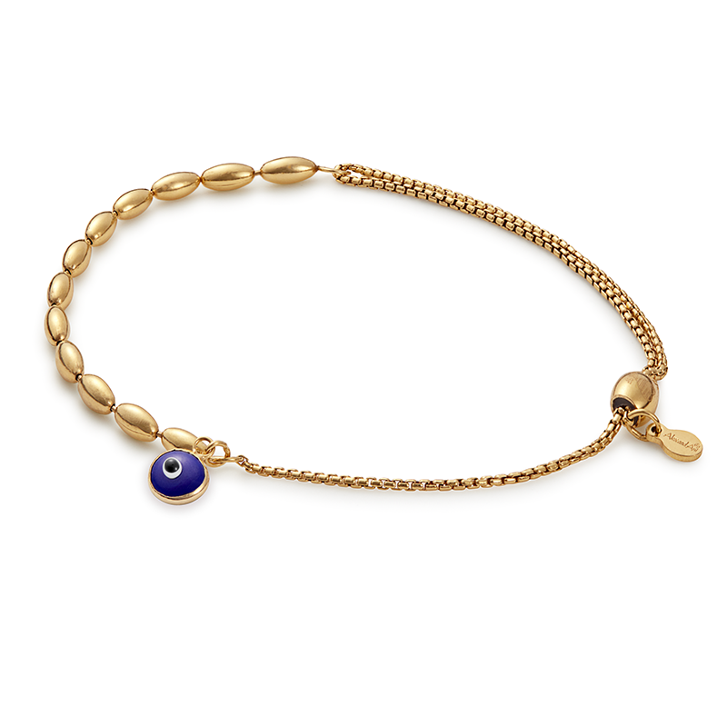 Evil Eye Protection Bracelet with Pull Chain - Stylish Handmade Beaded Jewelry for Women - Perfect for Everyday Wear, Gifts & Spiritual Healing