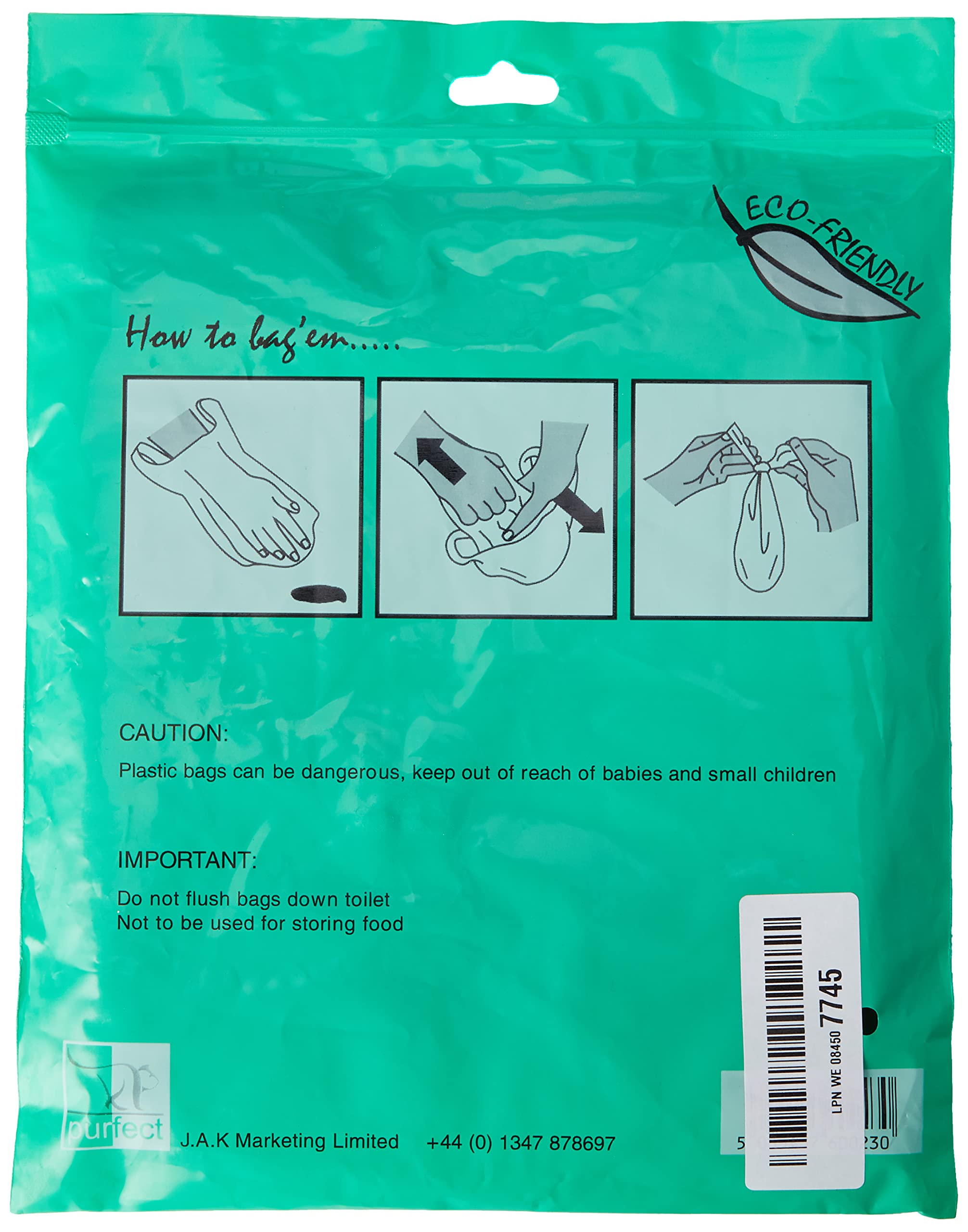 Eco-Friendly Dog Waste Bags - Biodegradable Poop Bags, 50 Count (Pack of 1) | Perfect for Daily Dog Walks, Park Visits & Outdoor Adventures