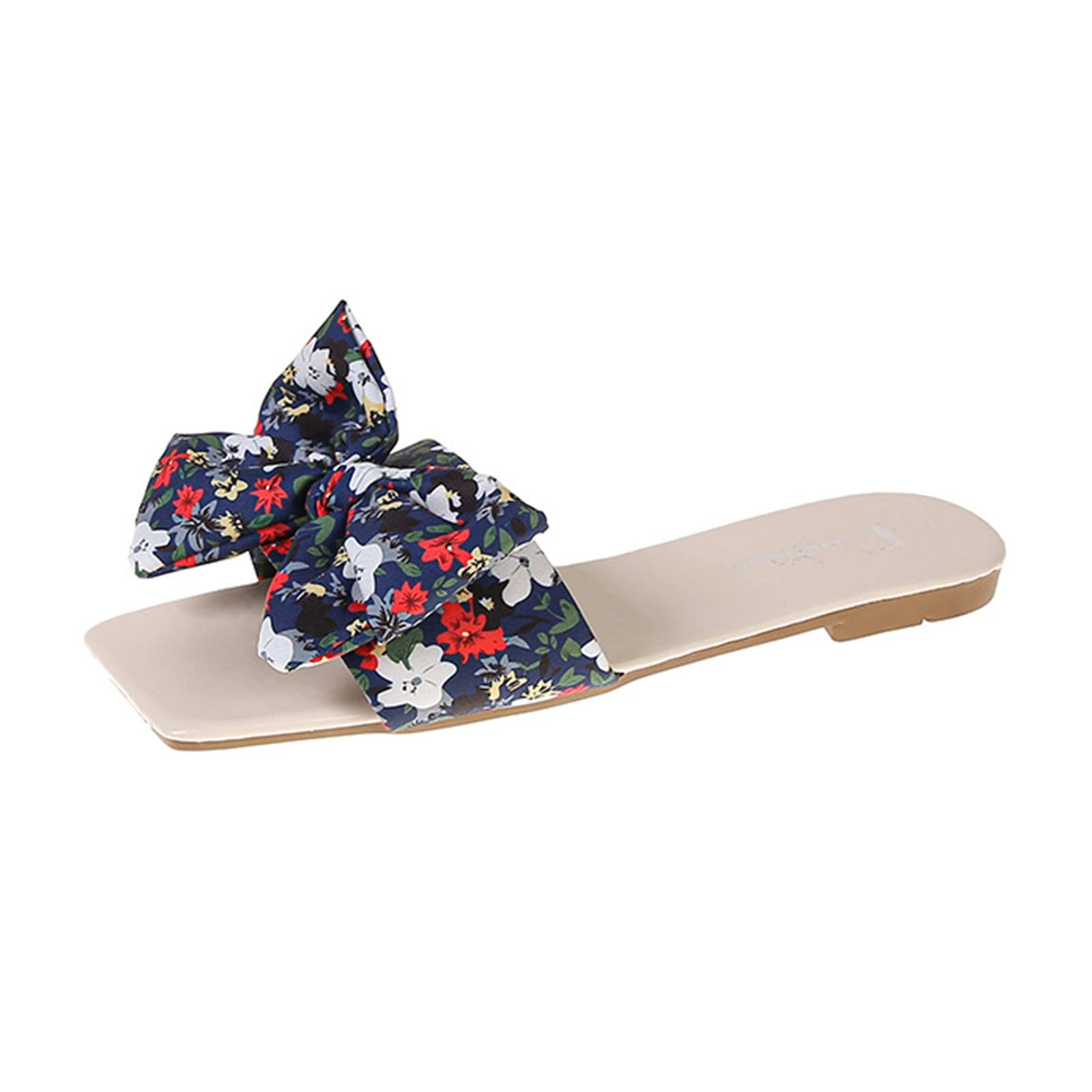 Women's Black Flat Sandals with Ankle Straps - Comfortable Summer Dressy Sandals for Casual Outings & Beach Wear