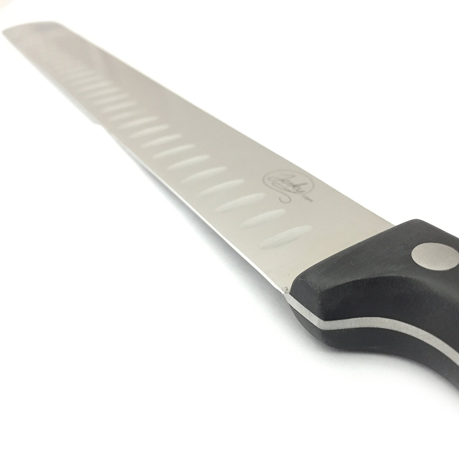 Professional 10-Inch Meat Cutting Knife - High Carbon Stainless Steel Chef's Slicing Knife for Perfect Cuts - Ideal for Butchers, Home Chefs & BBQ Enthusiasts