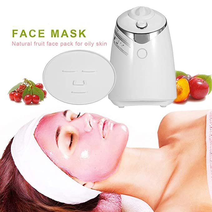 Sisliya DIY Natural Fruit & Vegetable Face Mask Maker - Fresh Collagen Beauty Machine for Glowing Skin - Automatic Facial Mask Maker for Home Spa & Skincare Routine