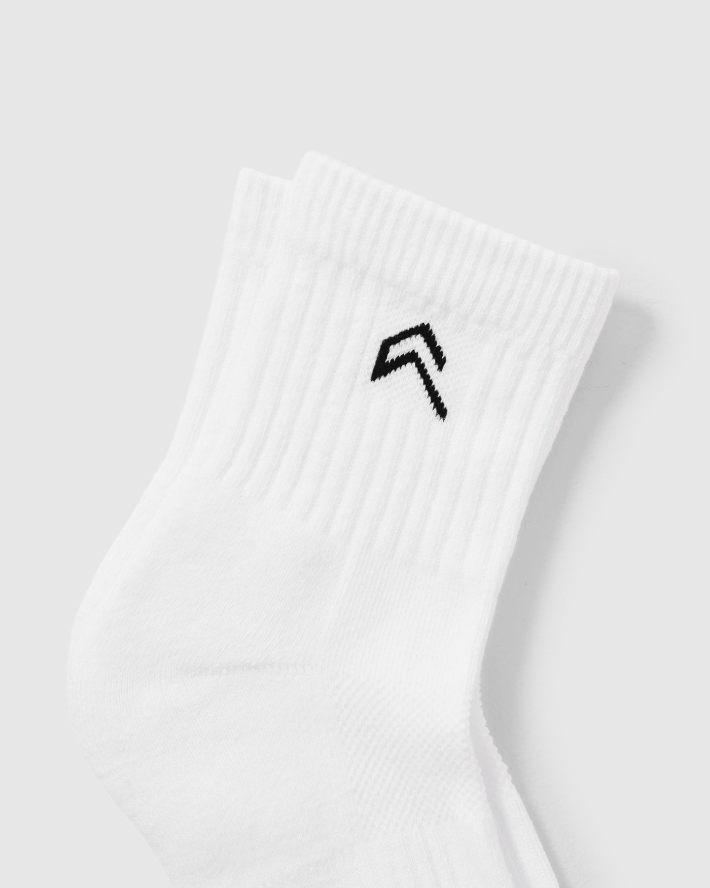 Premium Mid Crew Socks 3-Pack - Grey, White & Black | Comfortable Casual Athletic Socks for Men & Women | Perfect for Running, Gym & Everyday Wear