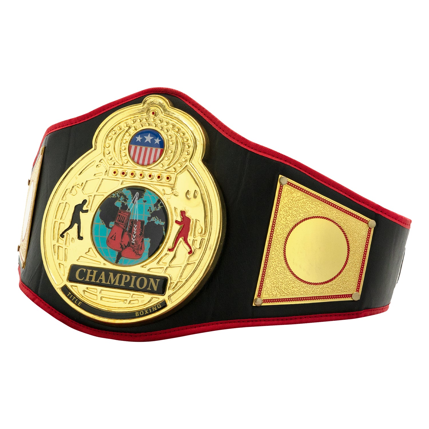 TITLE Boxing World Championship Belt - Authentic Boxing Title for Champions | Perfect for Boxing Awards, Tournaments & Sports Decor