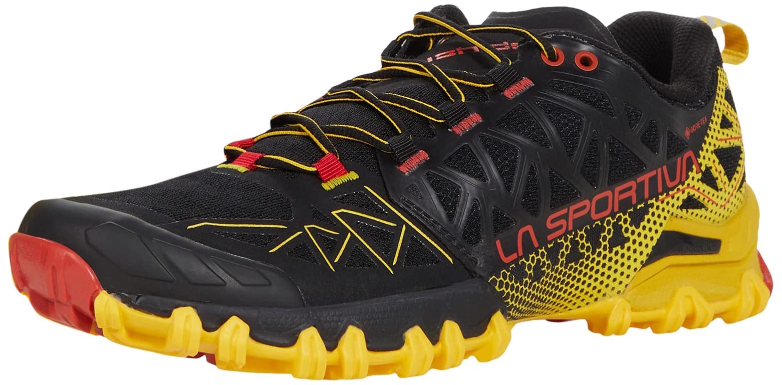 La Sportiva Men's Bushido II GTX Trail Running Shoes - Waterproof Hiking & Outdoor Adventure Footwear for Mountain Trails & Rough Terrain
