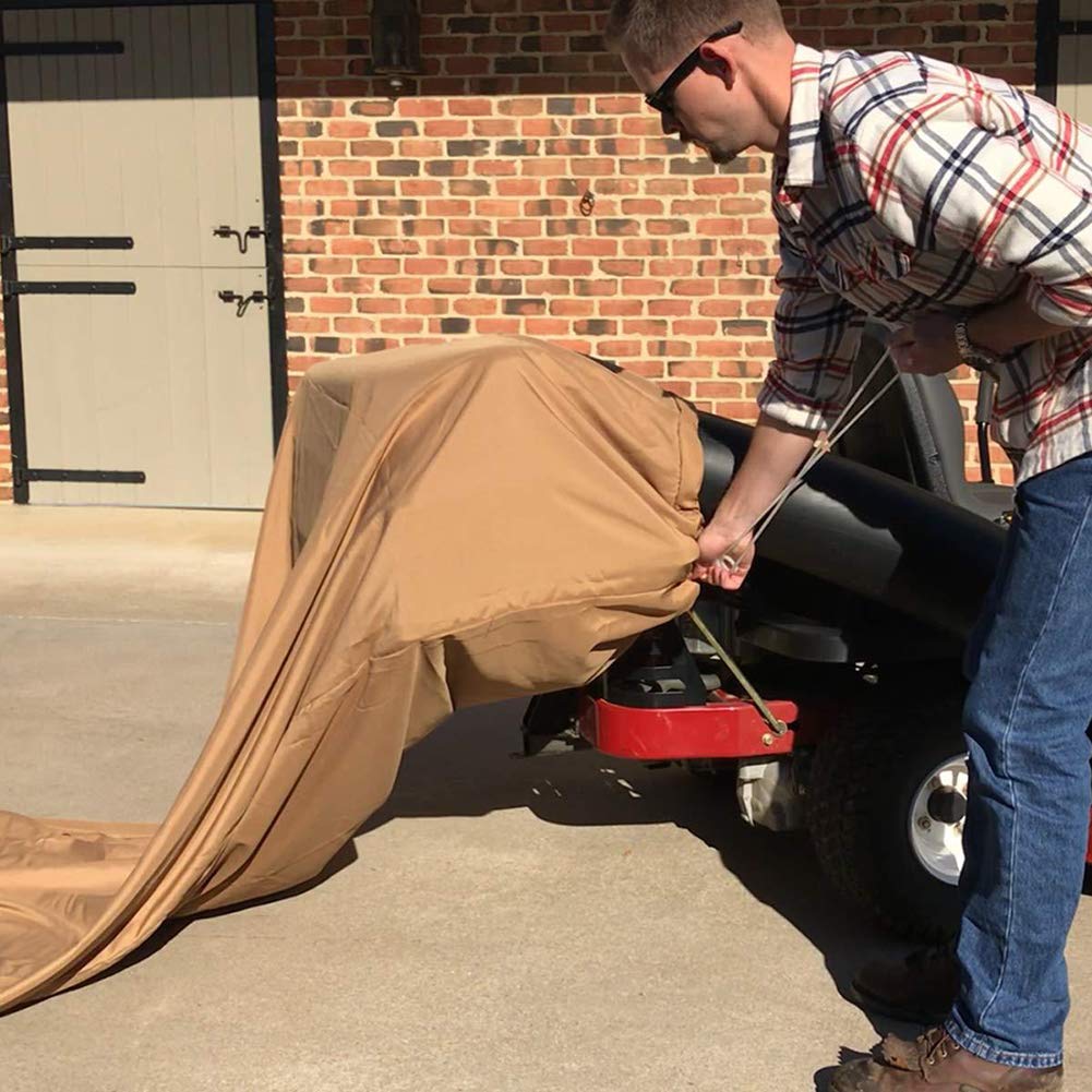 Large Capacity Reusable Garden Riding Mower Leaf Bag - Durable Tearproof Lawn Tractor Waste Bag for Grass Clippings & Yard Debris | Perfect for Fall Cleanup, Lawn Maintenance & Landscaping