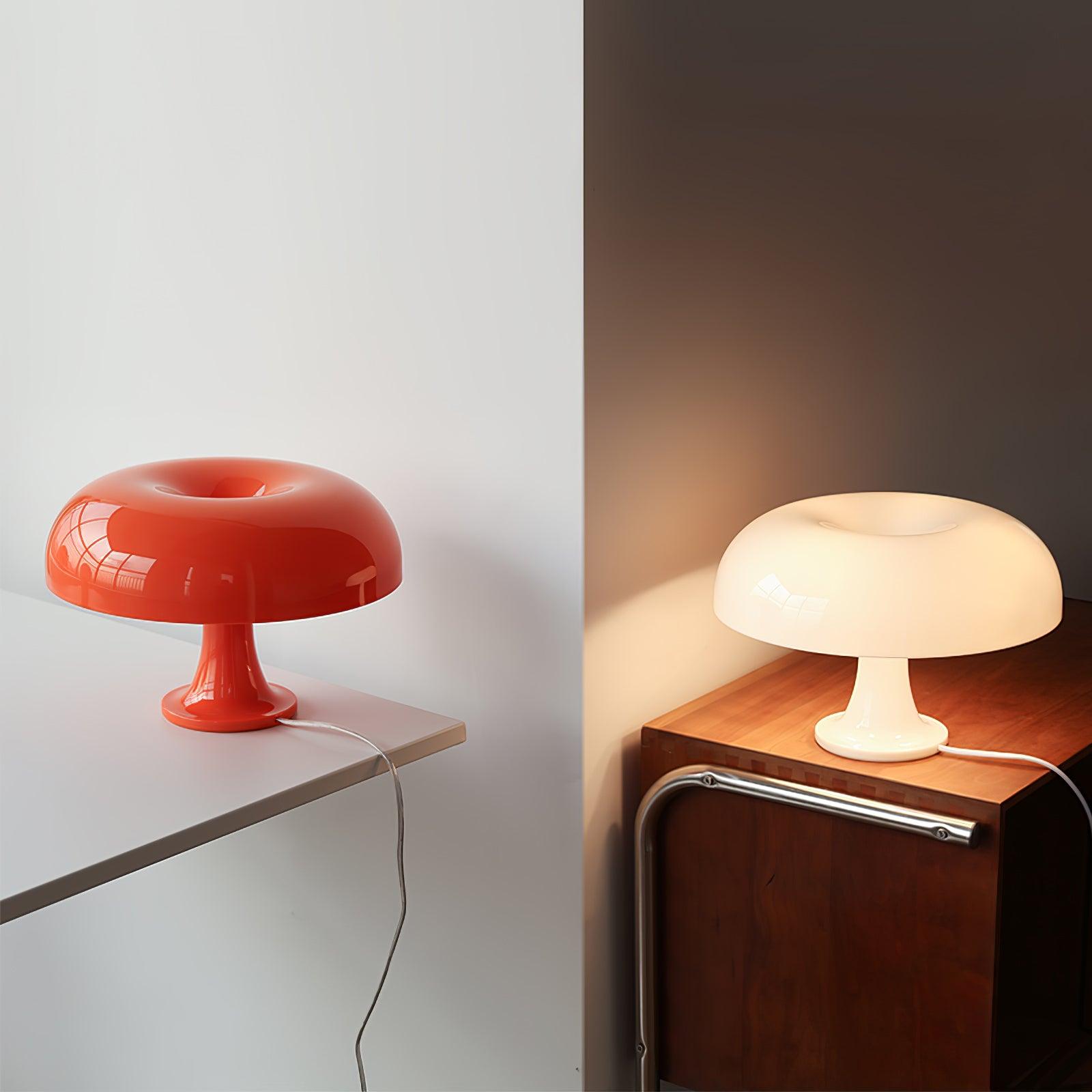 Whimsical Mushroom Table Lamp - Cute Nightstand Light for Kids Room & Nursery Decor - Perfect for Bedtime Reading & Cozy Ambiance