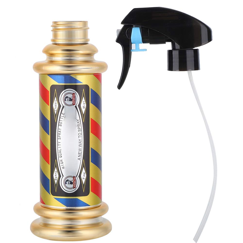 Professional Hair Spray Bottle - Ultra Fine Mist Water Sprayer for Hair Styling, Salon Use, Plant Misting & Home Cleaning (Gold) | Perfect for Hairstylists, Gardeners & Household Cleaning
