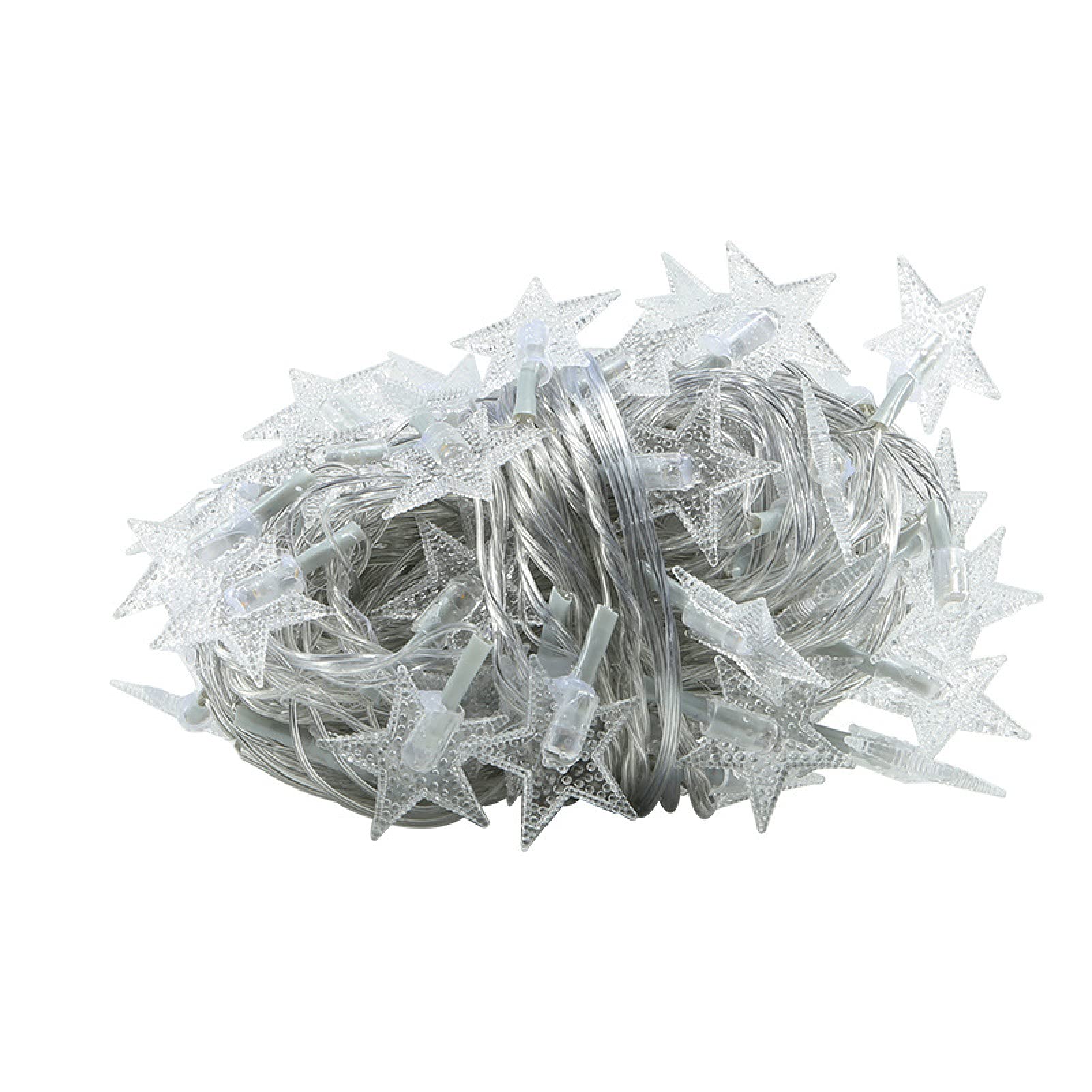 NUZYZ 6m/236.22 Inch LED Star Fairy Lights - IP44 Waterproof Outdoor String Lights for Garden, Patio, Wedding & Party Decorations | Perfect for Backyard, Christmas, and Home Decoration