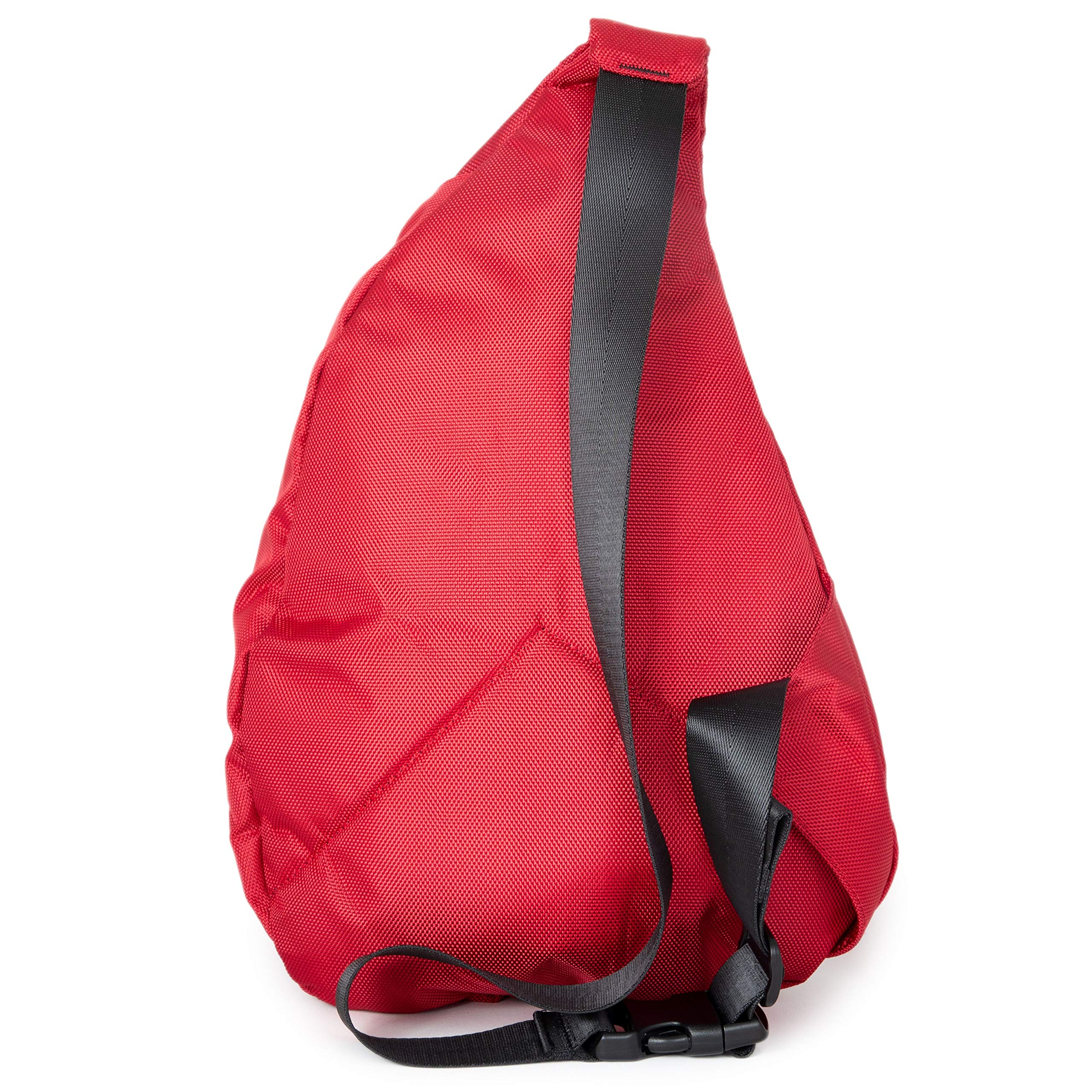DIME BAGS - Premium Crossbody Sling Bag with Adjustable Shoulder Strap, Lightweight Travel Backpack for Women & Men (Crimson Red) - Perfect for Daily Commute, Gym, Shopping & Outdoor Activities