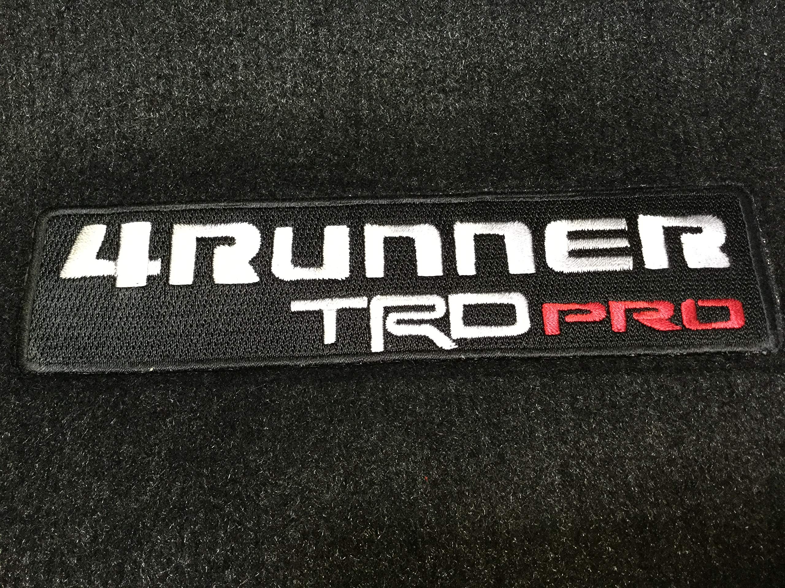 Genuine Toyota 4Runner TRD PRO Black Carpet Floor Mats - Premium All-Weather Protection for Off-Road Adventures & Daily Commutes