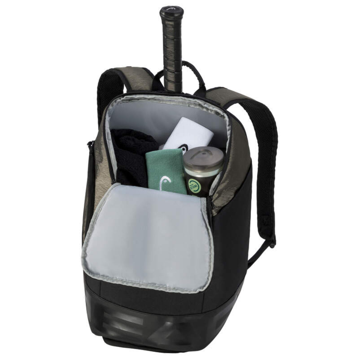 Head Pro X 28L Tennis Backpack Racquet Bag - Thyme/Black - Perfect for Tennis Players & Travel - Durable Sports Gear for Courtside & Gym Use