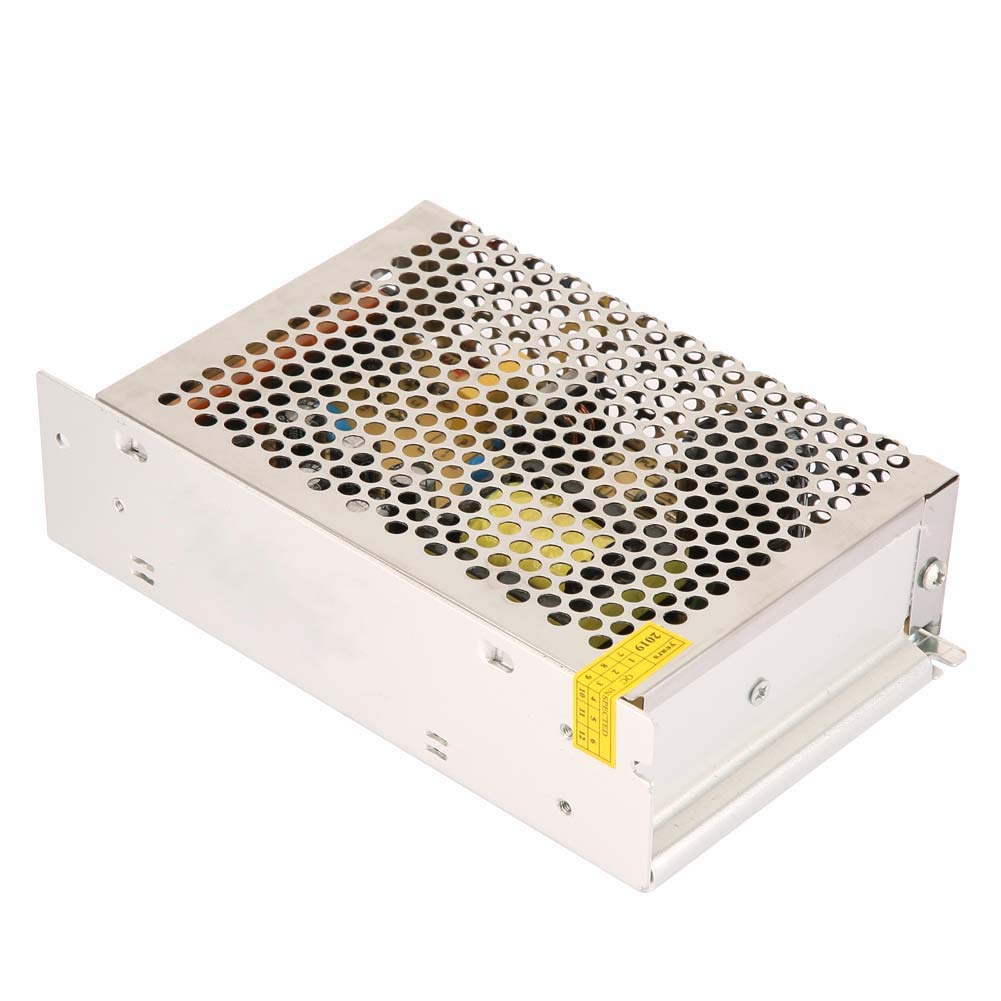 ANKROYU 12V 5A LED Power Supply Driver - Waterproof AC to DC Adapter Transformer for LED Strip Lights, Cabinet Lighting, and Home Decoration (Large Capacity)