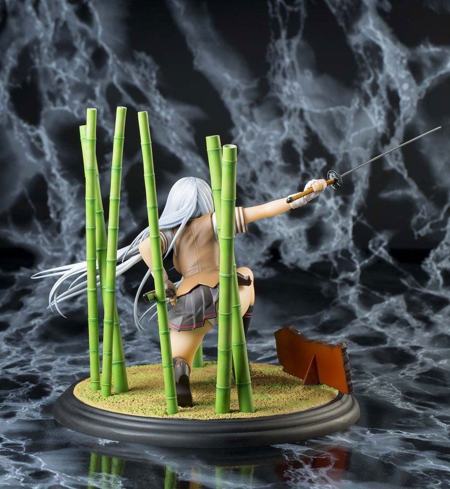 Ikki Tousen Choun Shiryu 18 Scale PVC Anime Figure - Collectible Japanese Manga Character Statue for Display & Home Decor