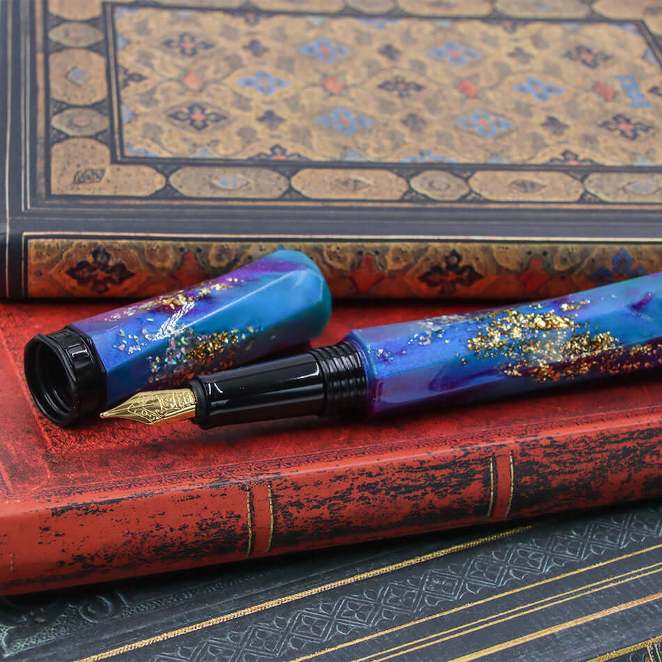 Benu Scepter XIX Fountain Pen - Luxury Gold Nib Calligraphy Pen for Writing, Journaling & Gifts - Perfect for Professionals, Collectors & Special Occasions