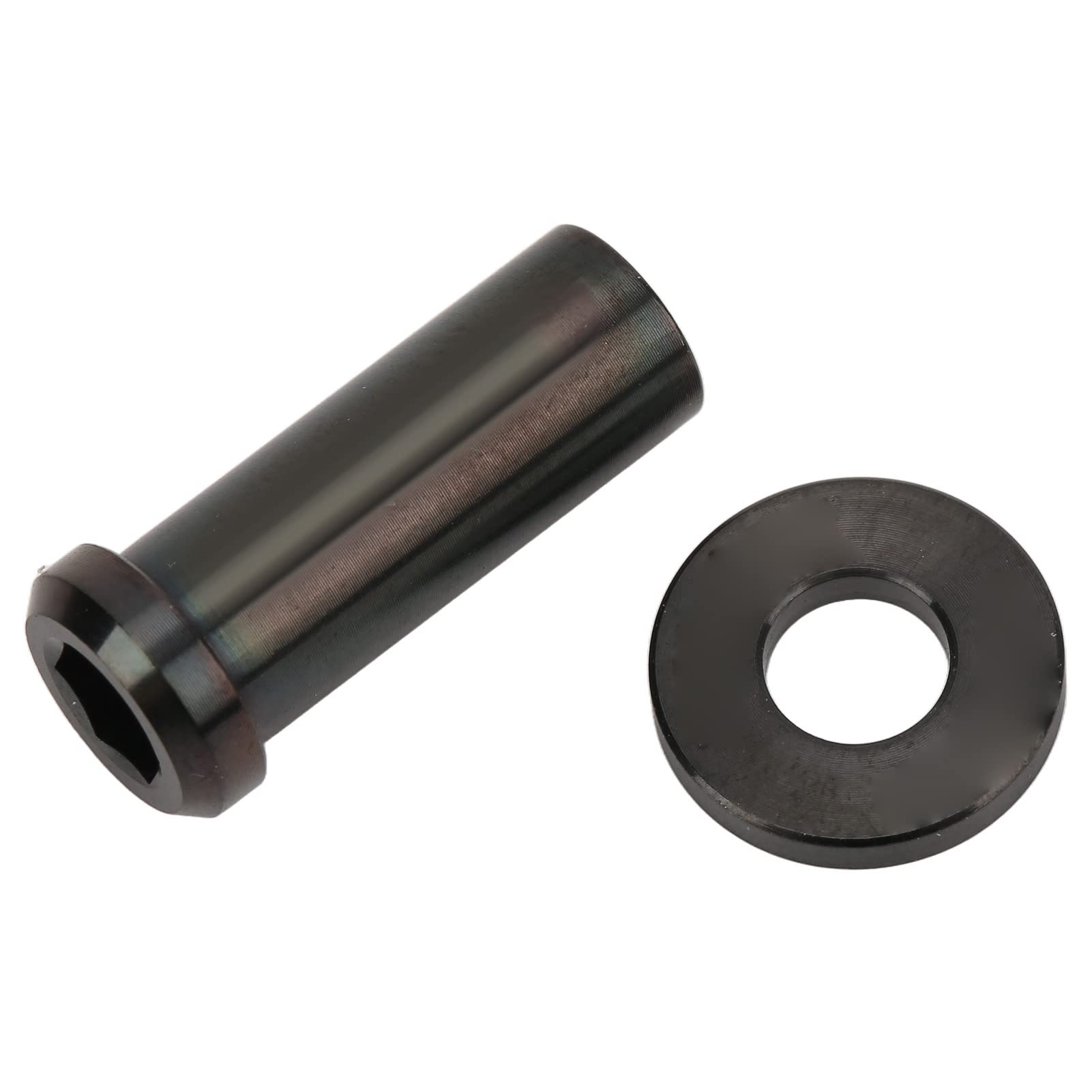 Uxsiya M6x20mm High Strength Rust Resistant Bike C Clamp Nut with Gasket - Easy Installation & Removal for Road Bikes (Black) | Perfect for Bike Maintenance, Repair & Caliper Mounting