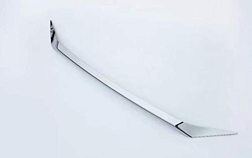ABS Chrome Front Hood Grille Lip Cover Trim for Mazda CX-5 2017-2020 - Enhance Style & Protection for Your Car's Exterior