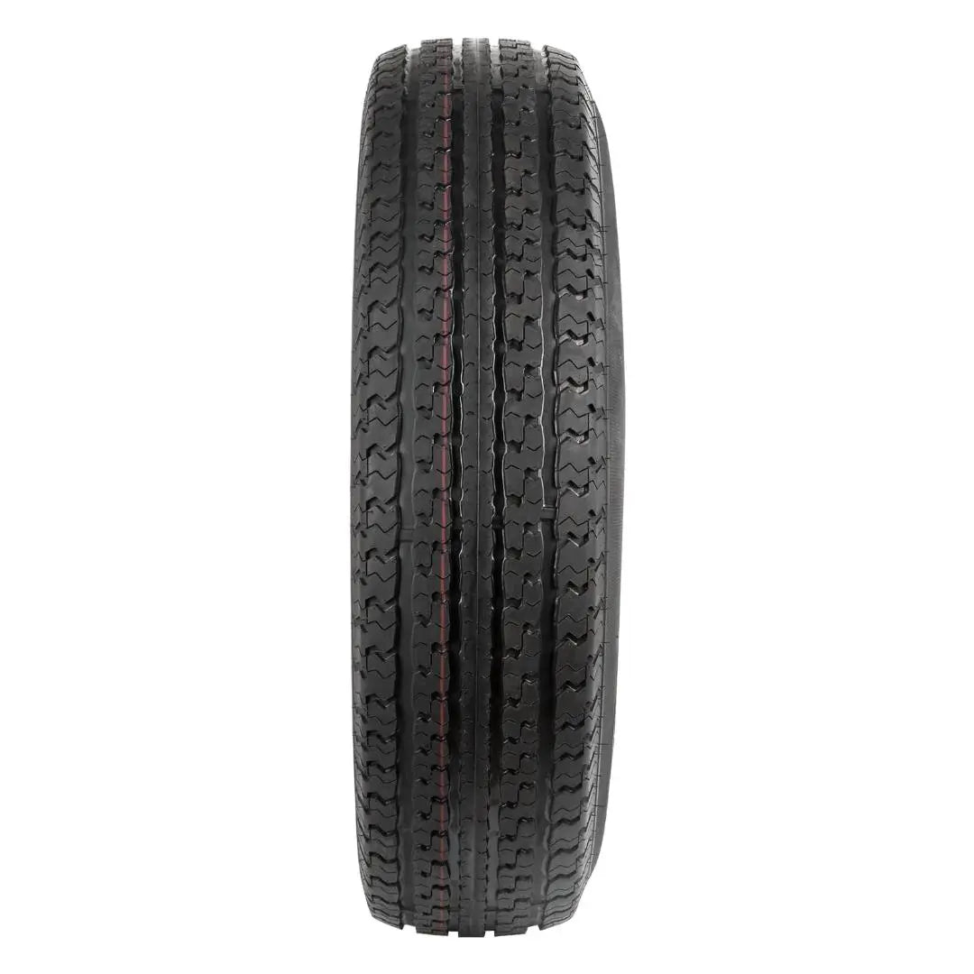 ST235/80R16 Radial Trailer Tires - 10 Ply Load Range E (124N) - Heavy Duty Commercial Grade for Boat Trailers, Utility Trailers & RVs - All Weather Performance