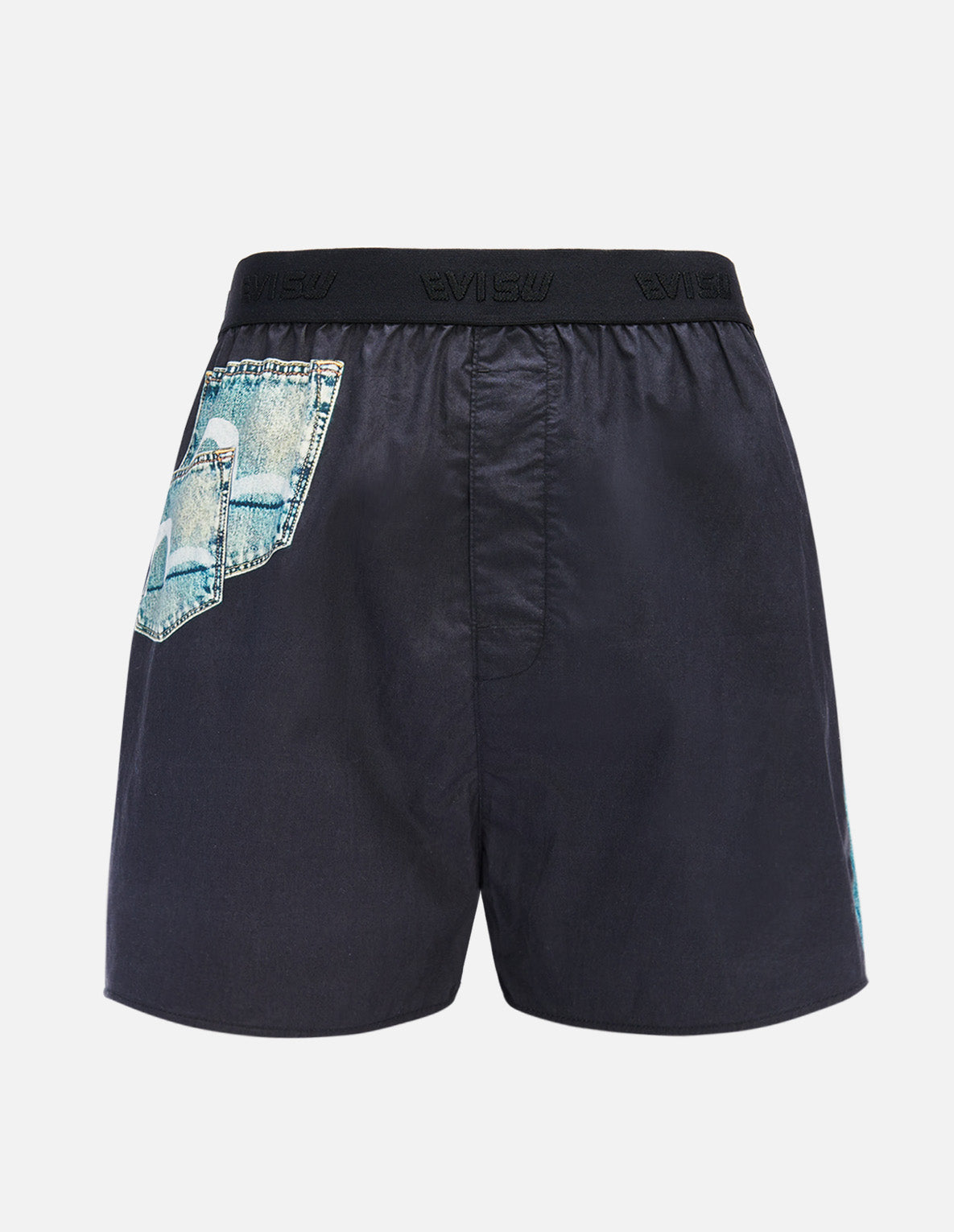 Stylish Denim Jeans Print Boxer Shorts for Men - Comfortable Cotton Underwear for Casual Wear & Lounge