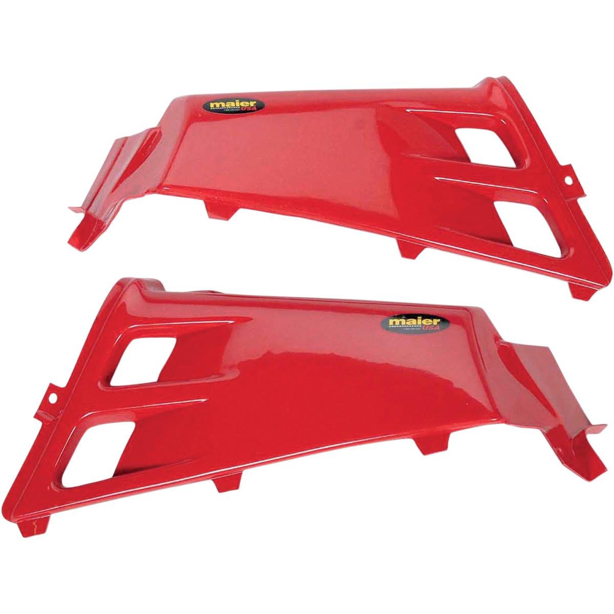 Maier 189582 Red Gas Tank Cover - Durable Motorcycle Fuel Tank Protector for Harley, Honda, Yamaha - Perfect for Riding, Commuting & Long-Distance Trips