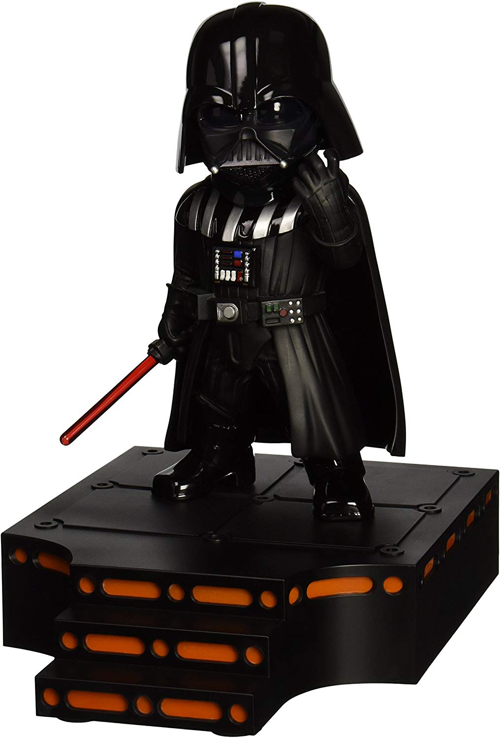 Egg Attack Star Wars Darth Vader Electronic LED Light-Up Collectible Statue Action Figure - Perfect for Home Display, Office Decor & Gift for Star Wars Fans
