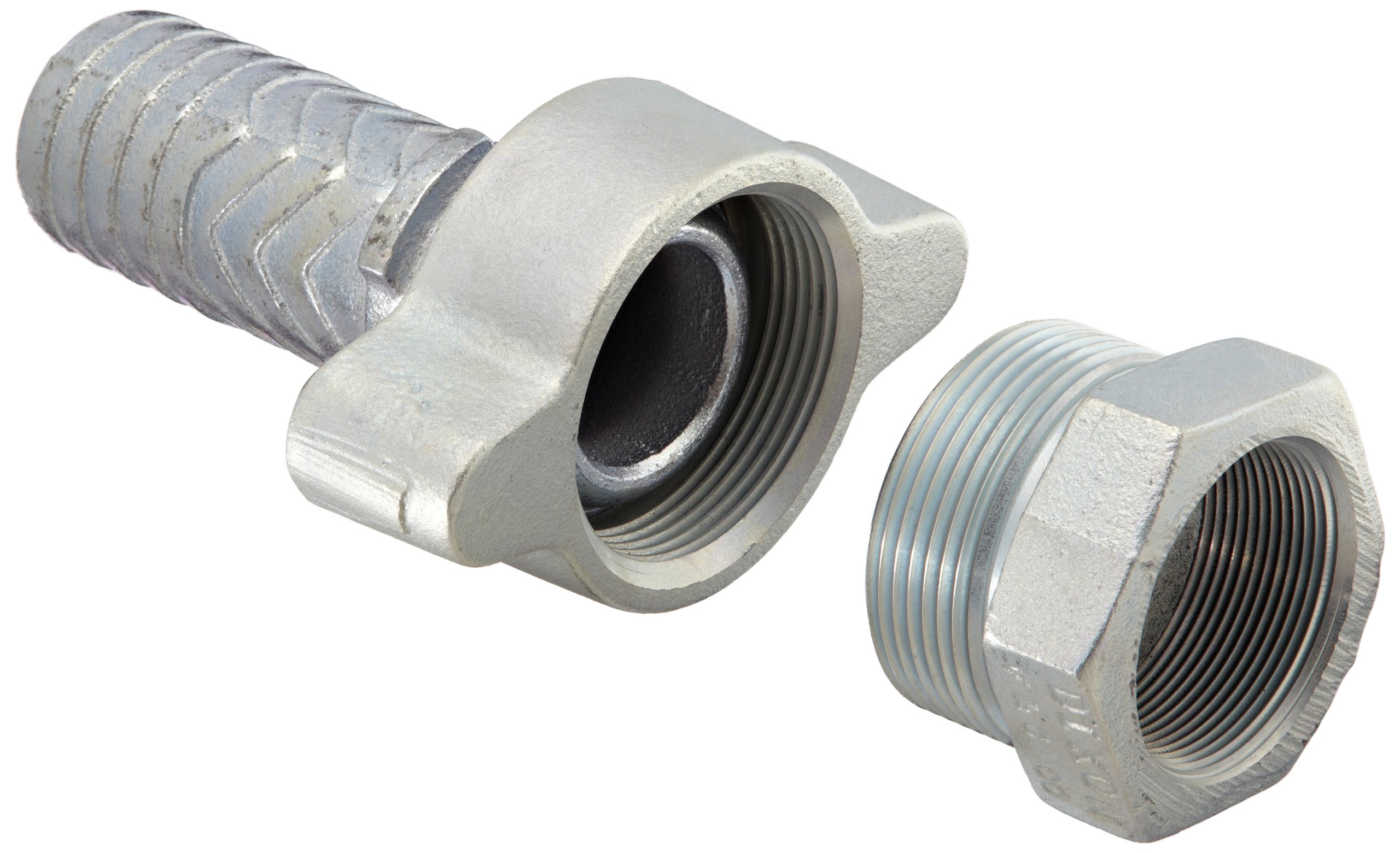 Dixon Boss GF141 Plated Iron Hose Fitting - GJ Boss Ground Joint Complete Seal - 4