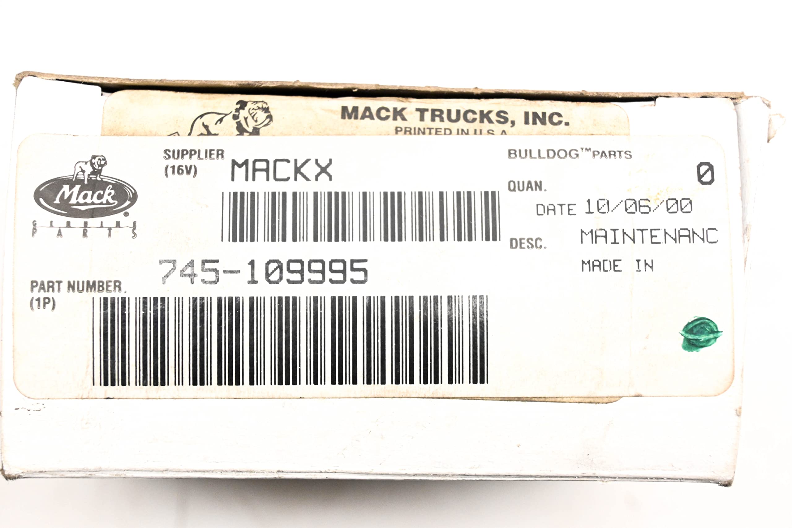 Bendix 109995 Purge Valve Kit - Replacement for Heavy Duty Trucks & Commercial Vehicles - Improves Engine Performance & Emissions Control - Ideal for Fleet Maintenance & Repair Shops