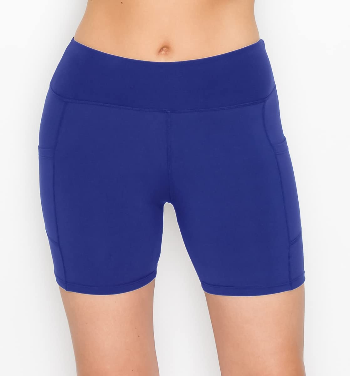 ALWAYS Women's High Waisted Biker Shorts - 3