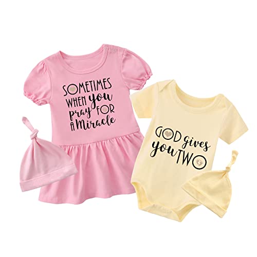 Pink Yellow God Gives You Two