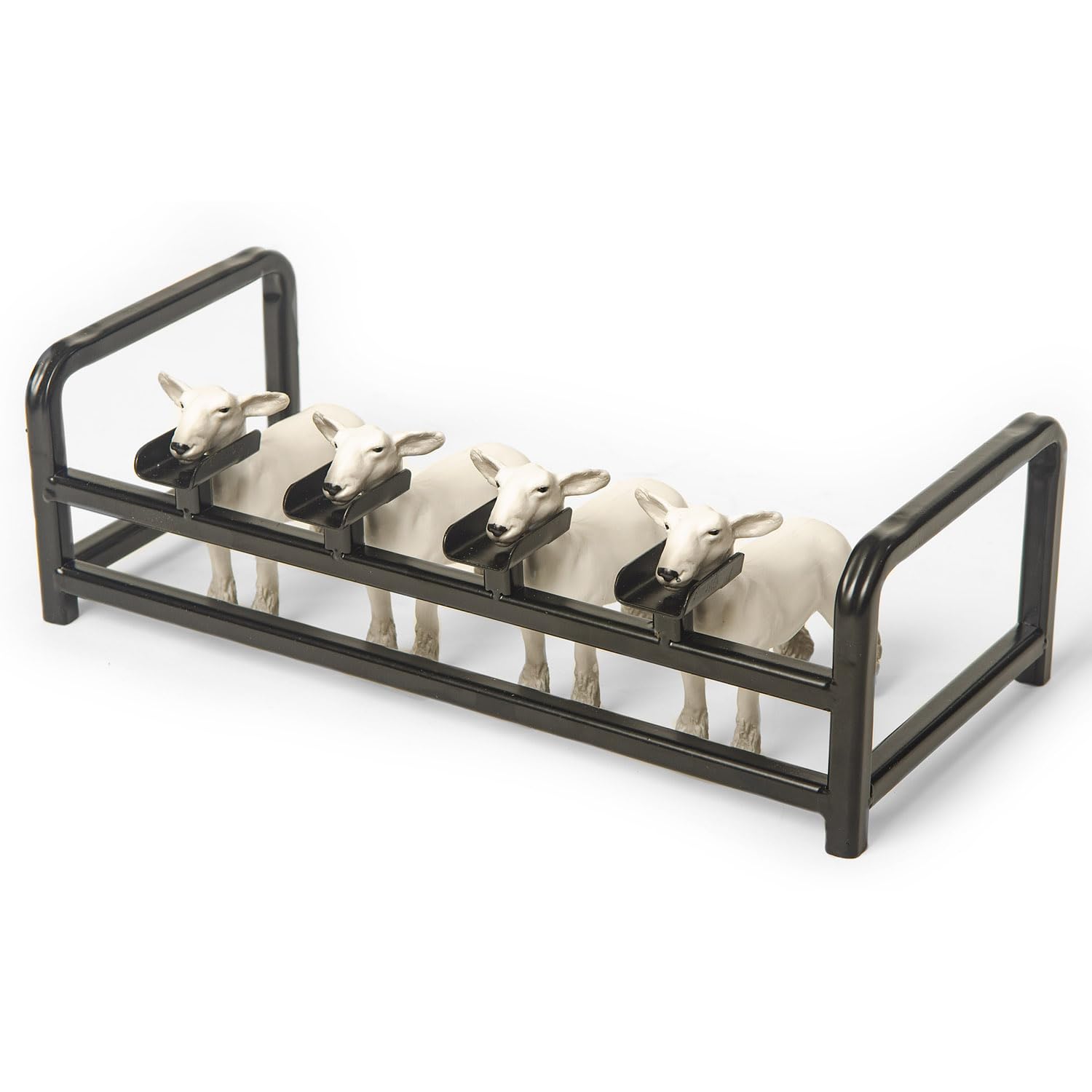 Little Buster Toys 4 Head Goat and Lamb Show Rail - Durable Livestock Equipment for Sheep & Goat Exhibitions | Perfect for Fairs, 4H Shows & Farm Animal Training