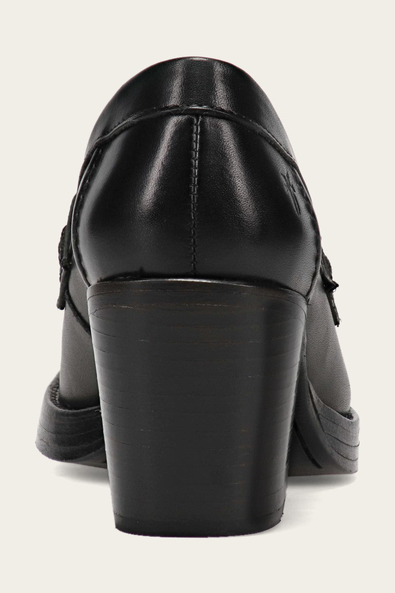 Black Jean Loafers for Men & Women - Comfortable Slip-On Casual Shoes for Walking, Work & Travel