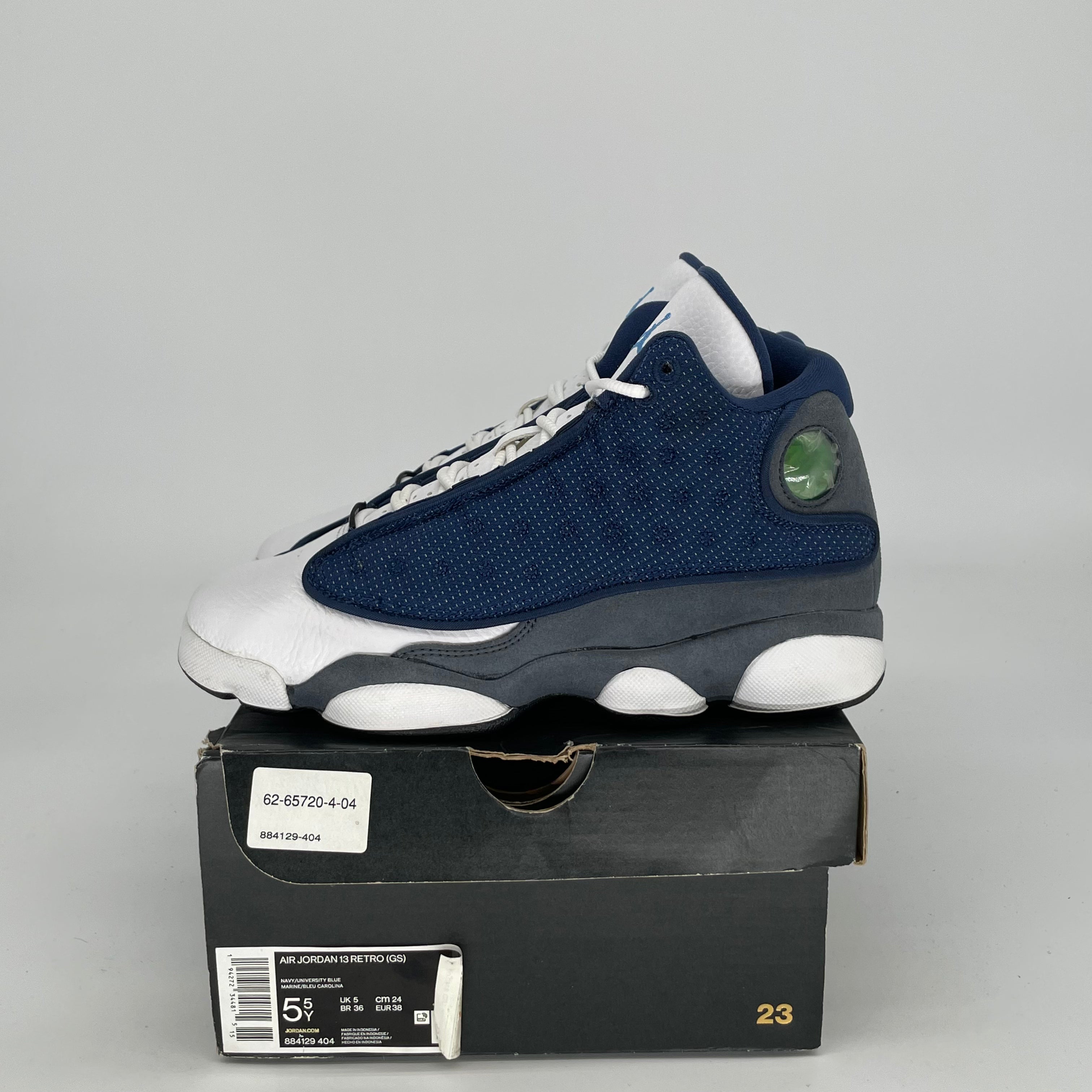 AIR JORDAN 13 Retro Flint Basketball Shoes - Women's Size 5.5/7W (Style Code: 884129-404) - Perfect for Streetwear & Court Performance