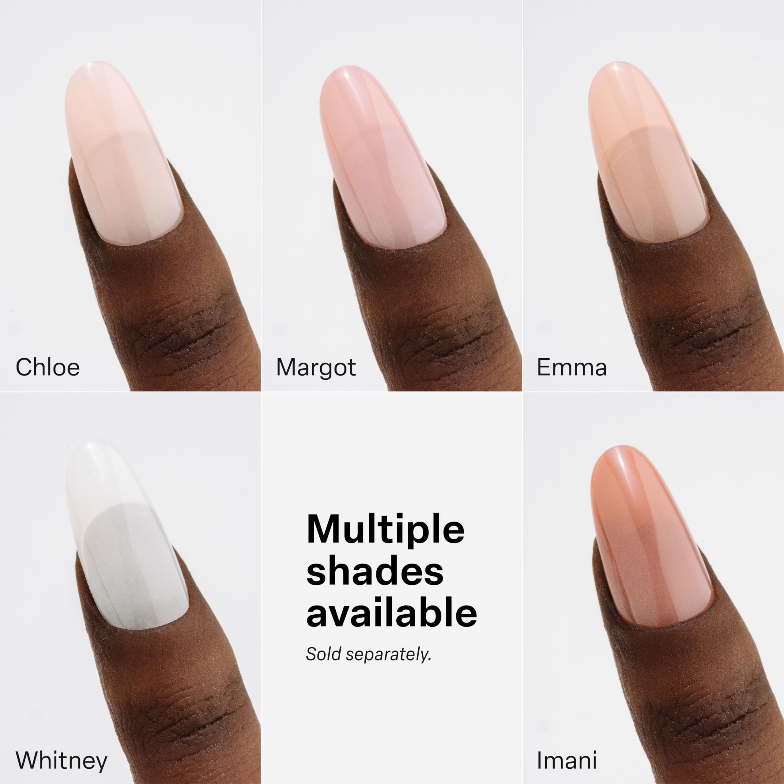 Apres Gel-X Emma Box of Nail Tips - 150pcs Soft Gel Nail Extensions in Natural Almond Short (11 Sizes 00-9) | Professional Salon Quality Press-On Nails for DIY Manicures, Home Nail Art & Special Occasions