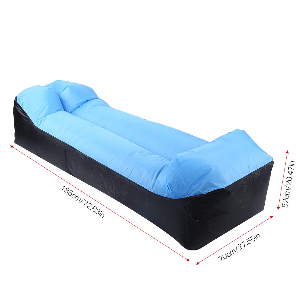 Keenso Inflatable Air Bed - Ultralight Camping Sofa for Outdoor & Beach