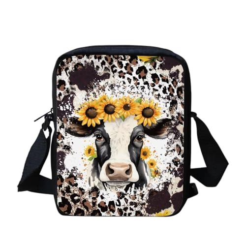 Sunflower Cow Leopard