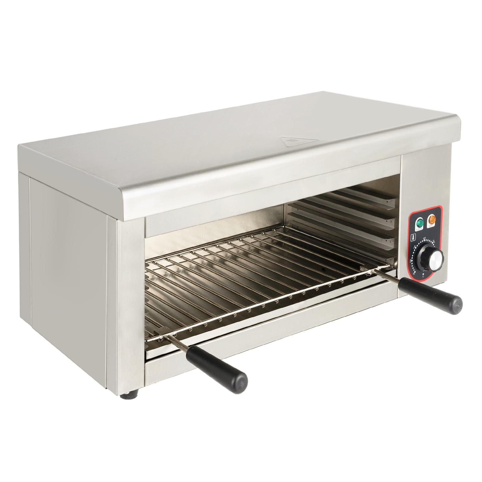 1500W Electric Salamander Broiler - Countertop Grill & Raclette Cheese Melter for Home & Commercial Kitchens | Perfect for BBQ, Grilling, Baking & Wall-Mounted Cooking