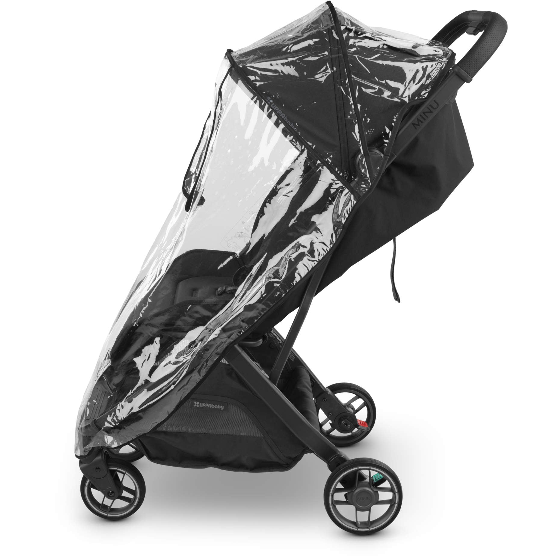 UPPAbaby Minu V3 Stroller Rain Cover - Waterproof Protection for Baby Strollers - Perfect for Rainy Days, Windy Weather & Outdoor Adventures