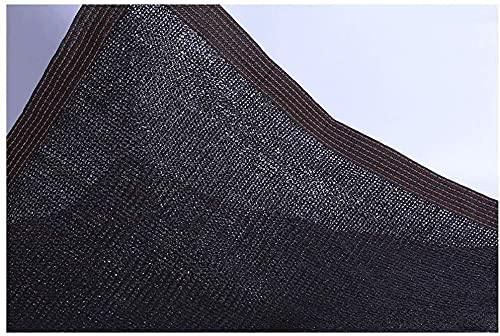UV Resistant Black Shade Cloth Mesh - 80% Sunblock Shade Net for Greenhouse, Swimming Pool, Patio & Yard - Durable Outdoor Sun Protection Fabric for Plants, Garden & Relaxation Areas