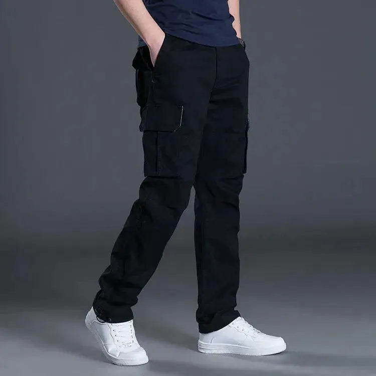 Men's Cargo Pants with Multiple Pockets - Durable & Stylish Workwear for Outdoor, Hiking & Casual Wear