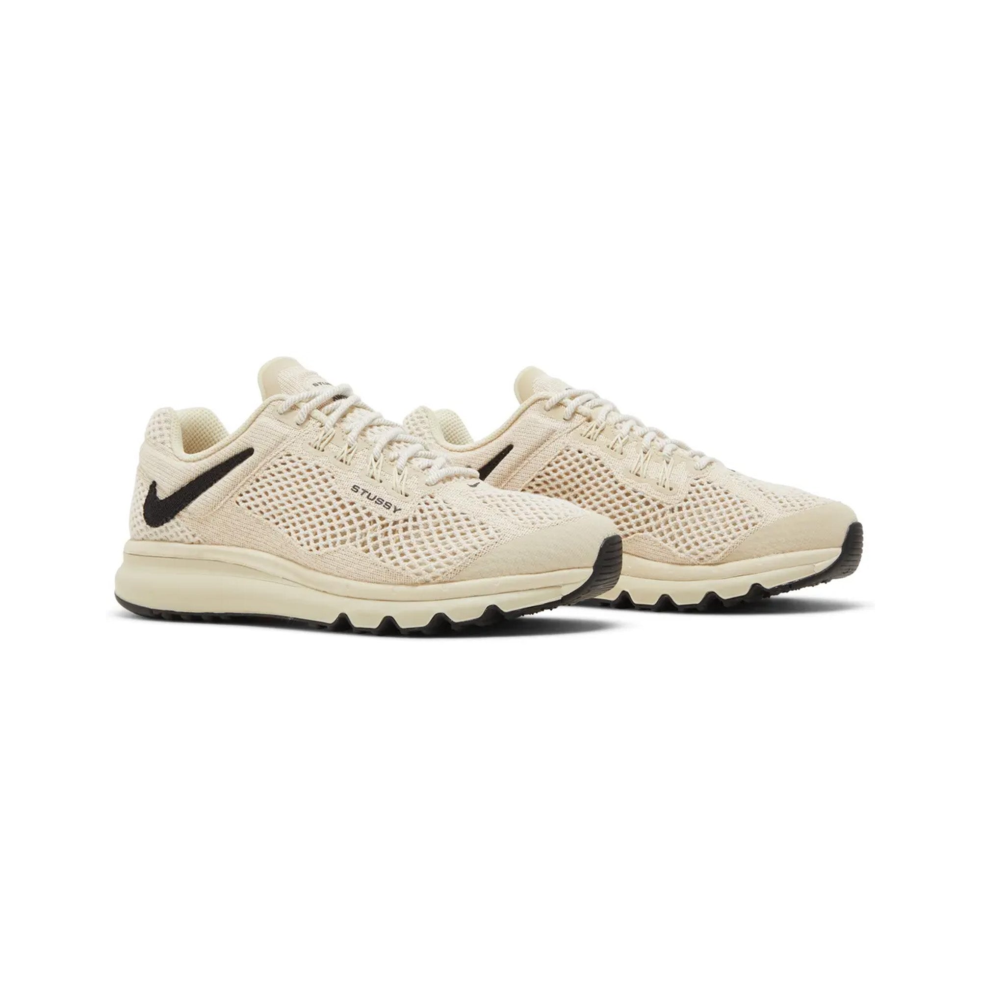 Stussy x Nike Air Max 2013 'Fossil' Retro Sneakers (2022) - Men's Running Shoes for Casual Wear & Street Style Fashion